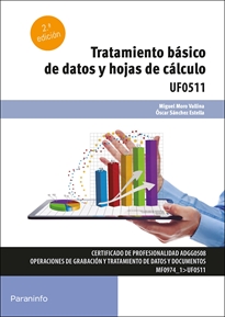 Portada del libro UF0511 - Tratamiento básico de datos y hojas de cálculo